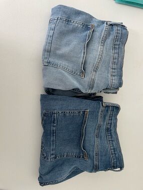 Lot of 2 Arizona Jean Company Men's Blue Denim Jeans - Slim Straight